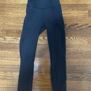 All the Right Places leggings. Early version with seam down front and ba…